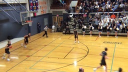 Nooksack Valley basketball highlights Lynden Christian High School