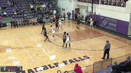 Marble Falls basketball highlights Weiss High School