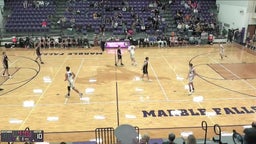 Marble Falls basketball highlights Cedar Park High School