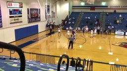 Marble Falls girls basketball highlights Leander High School