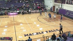 Marble Falls girls basketball highlights Pflugerville High School