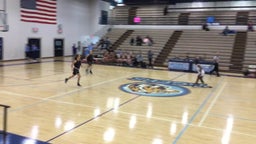 Marble Falls girls basketball highlights Highlands High School