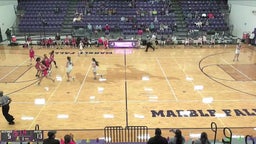 Marble Falls girls basketball highlights East View High