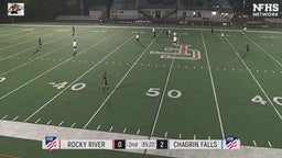 Rocky River soccer highlights 2021 L 1-2 @ Chagrin Falls