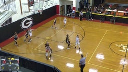 Greenon girls basketball highlights Catholic Central High School