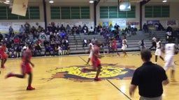 Simsboro basketball highlights Franklin Parish High School