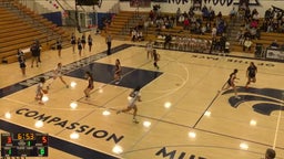 Northwood girls basketball highlights Beckman High School