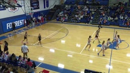 Cornersville girls basketball highlights Forrest High School