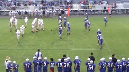 Rockbridge County football highlights R.E. Lee High School