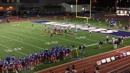 Perry Meridian football highlights Whiteland High School