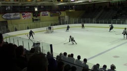 Blaine ice hockey highlights vs. Hill-Murray High