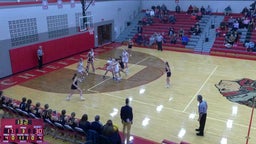 Woodmore girls basketball highlights Hopewell-Loudon High School