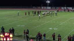 Highland football highlights Pekin High School