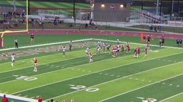 Harrisonville football highlights Warrensburg High School