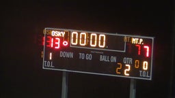 Oskaloosa football highlights Mount Pleasant High School