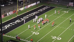 Tahlequah football highlights Fort Gibson High School
