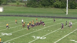 Pleasant Ridge football highlights McLouth High School