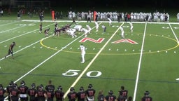 North Andover football highlights Billerica Memorial High School