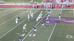 Miles football highlights Roscoe High School