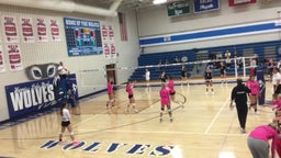 George-Little Rock volleyball highlights Trinity Christian High School