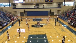 Crown Point volleyball highlights Lake Central High School