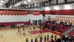 Capuchino girls basketball highlights Mills High School