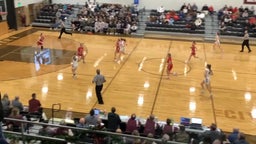 Holland Christian girls basketball highlights Spring Lake High School