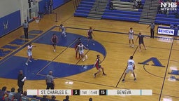 Geneva basketball highlights St. Charles East High School