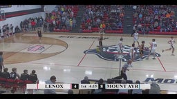 Bedford basketball highlights Lenox HS Boys Basketball