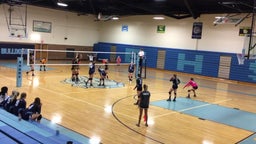 Burns volleyball highlights Kings Mountain