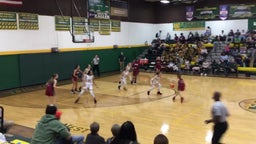 Bunker Hill girls basketball highlights Wilkes Central High School