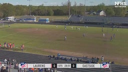 Eastside girls soccer highlights Laurens