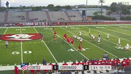 Cortez football highlights Coronado High School
