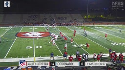 Coronado football highlights Valley Lutheran High School