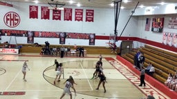 Frazier girls basketball highlights Monessen High School