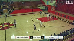 Nate Jean pierre's highlights Vs Christopher High