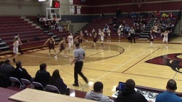 Bismarck girls basketball highlights Turtle Mountain High School