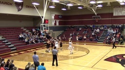 Bismarck girls basketball highlights Dickinson High School