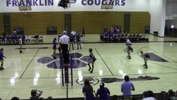 Franklin volleyball highlights vs. Midland High School