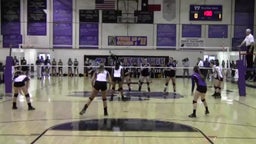Franklin volleyball highlights vs. Coronado High School