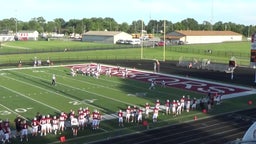 Franklin Community football highlights Danville High School