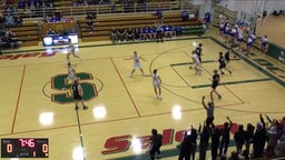 Teutopolis basketball highlights Salem High School vs Columbia High