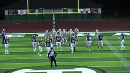 Second Baptist football highlights Regents School of Austin