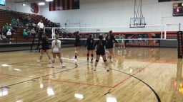 Knob Noster volleyball highlights Blair Oaks High School