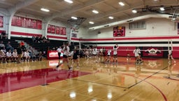 Knob Noster volleyball highlights Oak Grove High School