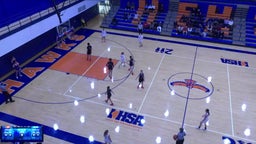Hoffman Estates girls basketball highlights Rolling Meadows High School