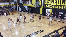 Weaubleau basketball highlights Osceola High School
