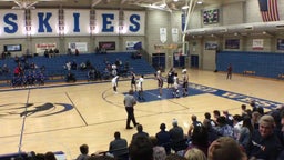 Central Valley Christian basketball highlights Hanford West High School