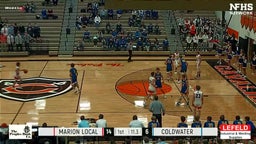 Coldwater basketball highlights Marion Local High School