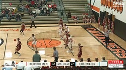 Coldwater basketball highlights New Bremen High School